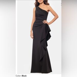 Elegant Black Evening Gown